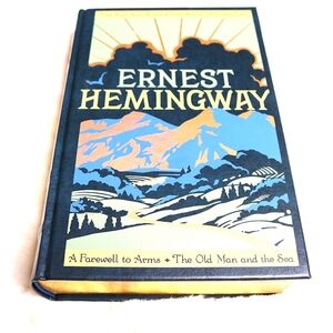 Ernest Hemingway Four Novels Hardcover Book